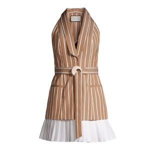 Alexis Carmona pinstripe dress